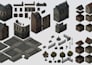 design isometric 2d game map tilemap tileset rpg pixel map and game assets pack